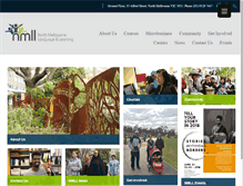 Tablet Screenshot of nmll.org.au